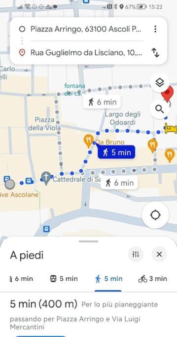 Charme In Centro With Private Parking Apartment Ascoli Piceno Bagian luar foto